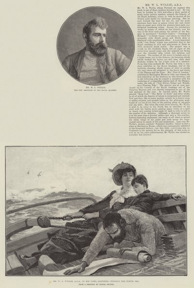 Mr W L Wyllie by Lionel Percy Smythe